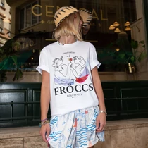 Anna Amélie x Rókusfalvy Etyek "FRÖCCS" póló (1-es méret)